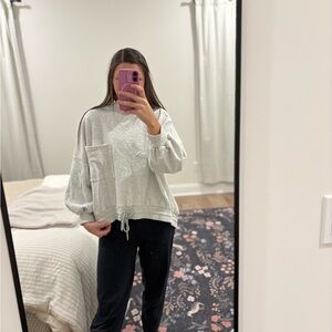 Nap Loungewear Women’s Oversized Pocket Sweatshirt Size Meidum